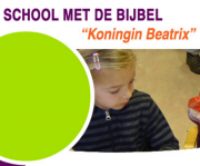 School met de Bijbel "Koningin Beatrix" logo